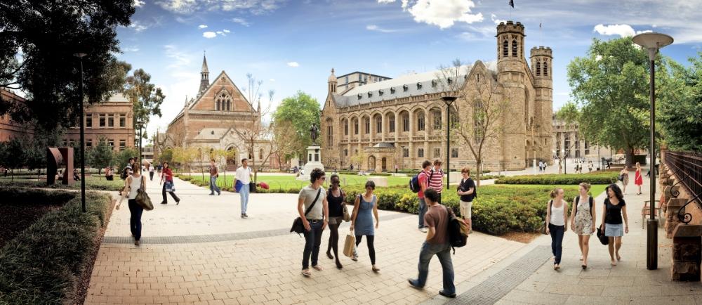 Students on Campus